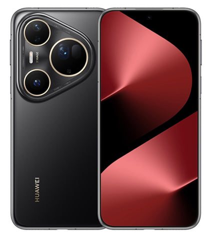 Black Huawei Pura 80 ultra smartphone white background