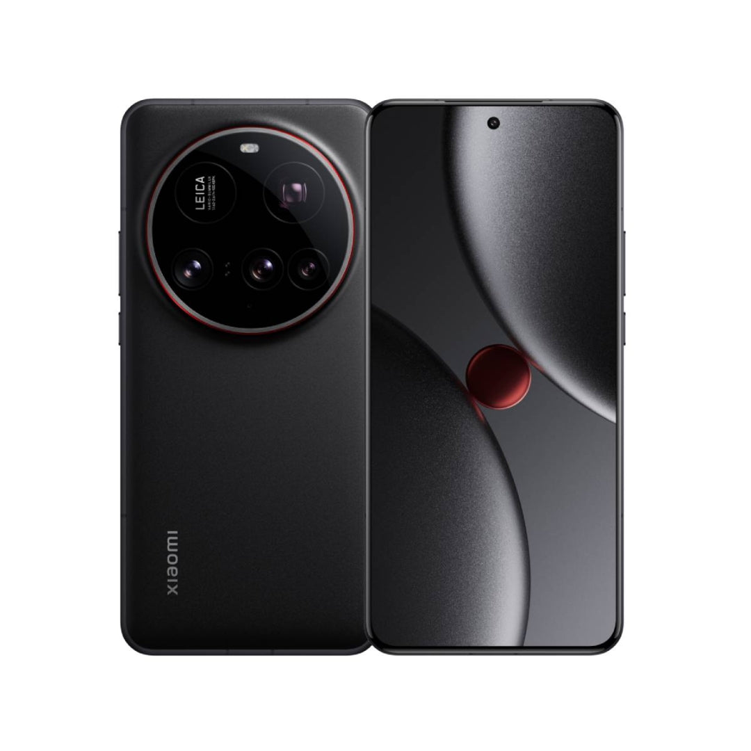 black Xiaomi 15 ultra smartphone on a white background