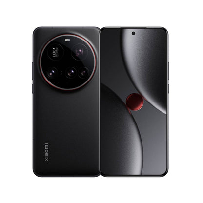 black Xiaomi 15 ultra smartphone on a white background