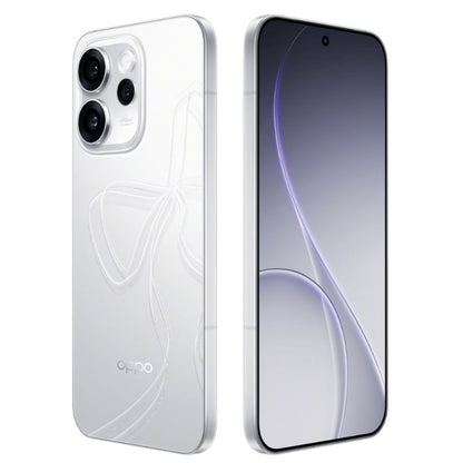Two views of a smartphone, one showing the back with a camera and the other showing the front screen.