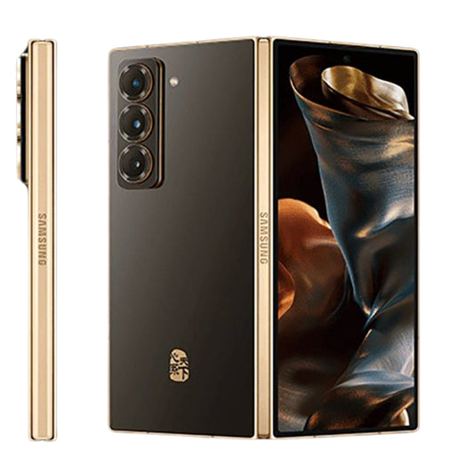 W25 Samsung z fold smartphone on a white background